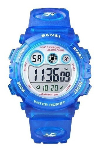Reloj Skmei 1451 Niños Deportivo Digital Sumergible Azul