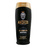 Shampoo Con Minoxidil Andros 400 Ml Sin Parabenos Anticaída