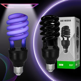 Kit 10 Lâmpadas Fluorescente 36w - Luz Negra-neon 110v/220v