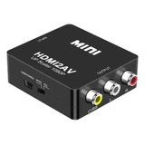 Adaptador Convertidor Hdmi A Rca A Av  Televisor