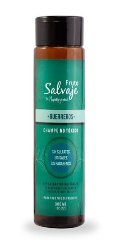 Champú Guerreros Fruto Salvaje - mL a $140