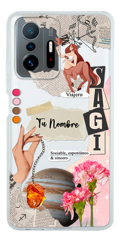 Funda Para Xiaomi Mujer Signo Zodiaco Sagitario Con Nombre