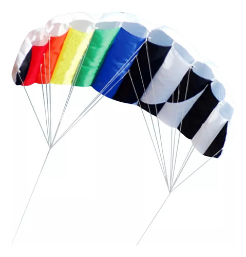 Kitesurf Volador De 1,4 M Con Luces De Paracaídas Parafoil O