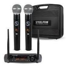  Microfono Inalambrico Steelpro Tipo Shure Uhf 707