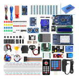 Kit Compatible C/ Arduino Uno Mega 2560 Con Español Tutorial