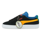 Zapatillas Puma Suede Garfield Jr Dark  38455301 Niño