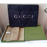 Original Caja Cuadrada Verde Para Ropa Gucci 