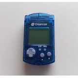 Visual Memory Unit Vmu Original Dreamcast Azul Translúcido