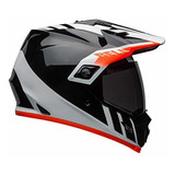 Casco Bell Mx-9 Adventure Mips Dirt (dash Gloss Negro / Blan