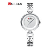 Reloj Para Mujer Curren Curren Blanche Krec730219 Plateado