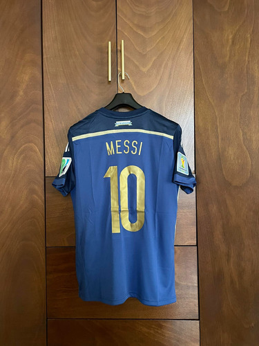 Jersey Fútbol Retro Argentina Messi Final Mundial Brasil2014