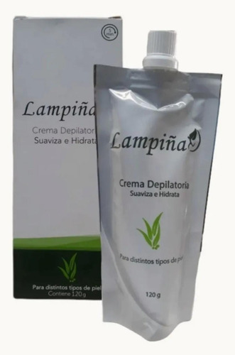 X2 Cremas Depilatorias Lampiña - g a $110