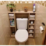 Organizador Para Baño Madera