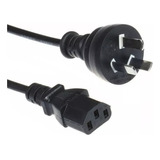 Cable Alimentacion Power Interlock Reforzado Pc Monitor 220v