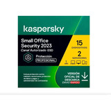 Kaspersky Small Office - Licencia Base Esd - 15 Pcs 1 Año
