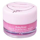 Balsamo Labial Balm Sleeping Mask Strawberry Ruby Rose 