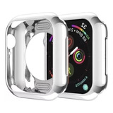 Carcasa Para Apple Watch Serie 5 Y 4 40mm Plateado