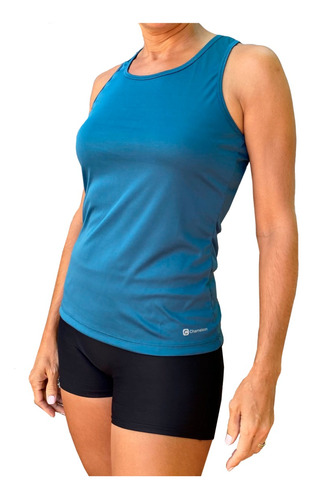 Musculosa Deportiva Secado Rapido Mujer Liviana Colores Fit