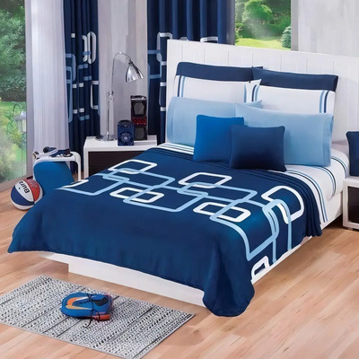 Cobertor Colchas Concord Edimburgo King Size Azul 250x220cm Poliester | MercadoLibre