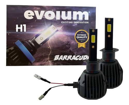 Kit Full Barracuda Focos L Evlm H4/h7/h13 9005/9006 11,000 l