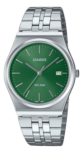 Reloj De Pulsera Analógico Casio Mtp-1302d Con Calendario