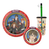 Set Promoción Harry Potter: Plato + Vaso Sport + Bowl