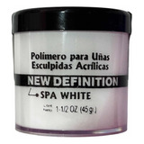 Arnoval Acrílico Para Uñas Spa White ( Blanco) 45 Gr