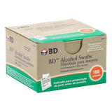 Álcool Sache Asséptico Caixa Com 100 Unidades (swab) - Bd