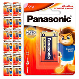 13 Bateria Alcalina 9v Panasonic 13 Cart