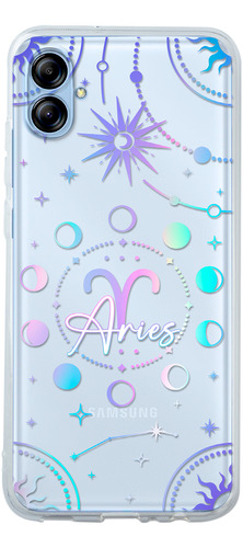 Funda Para Galaxy Uso Rudo Para Mujer Signo Zodiaco Aries