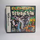Juego Nintendo Ds Elements Destruction - Fisico