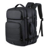 Mochila Para Computadora De Negocios Mochila De Viaje Escalable De Alta Capacidad Impermeable Con Interfaz Usb 17,3 Pulgadas