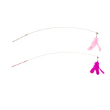 Furhaven Dizzy Kitty - Varita De Plumas Para Gatos - Rosa (h