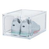 1 Paquete De Cajas De Zapatos Transparentes Apilables D...