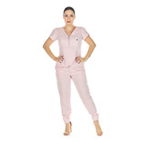 Conjunto Scrub Transpassado Rosa Bebê