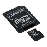 Memória Flash Microsdhc Classe 4 De 8 Gb Da Kingston