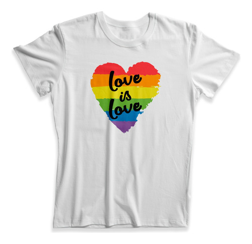 Blusa / Playera Love Lgbtq+ Pride  Para Mujer Var#84