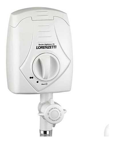 Aquecedor Ducha Higiênica 3t Para Lavatório - Lorenzetti Cor Branco 220v