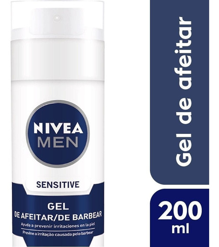 Gel Para Afeitar Nivea Men Sensitive X 200ml