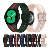 Correa Compatible Con Samsung Galaxy Watch 4/5/6 Bicolor