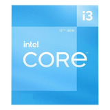 Microprocesador Pc Intel Core I3 12100 Socket 1700 4 Núcleos