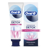 Oral-b Pasta Dental Encías Detox Sensitive Care De 75 Ml C/u