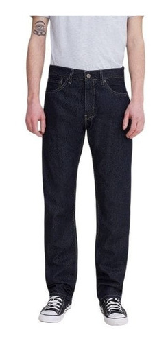 Jean Levis 505  Tumbled Rigid Azul Oscuro Importado