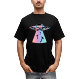 Camisa Camiseta Alien Cogumelo Et Camiseta Rave