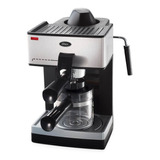 Cafetera Oster Bvstem3299 Automática Negra Y Plata Expreso 220v