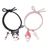 Pulsera Pareja Amistad Y El Amor Magnética Kuromi Melody Pin