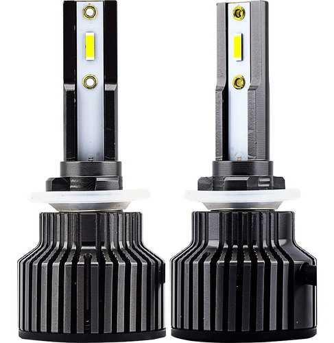 Par Lâmpada Farol 12.000 Lm Led Xhp50 H4 Hb3/4 H7 H11