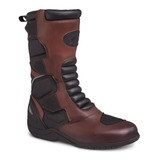 Botas Motociclista Hombre Biker Sport Workland 80009 Café