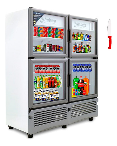 Refrigerador Imbera Vr 35 Pies 4 Puertas + 2 Regalos