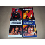 Lote De 4 Dvd De Sylvester Stallone- 2 Importados Sp Edition